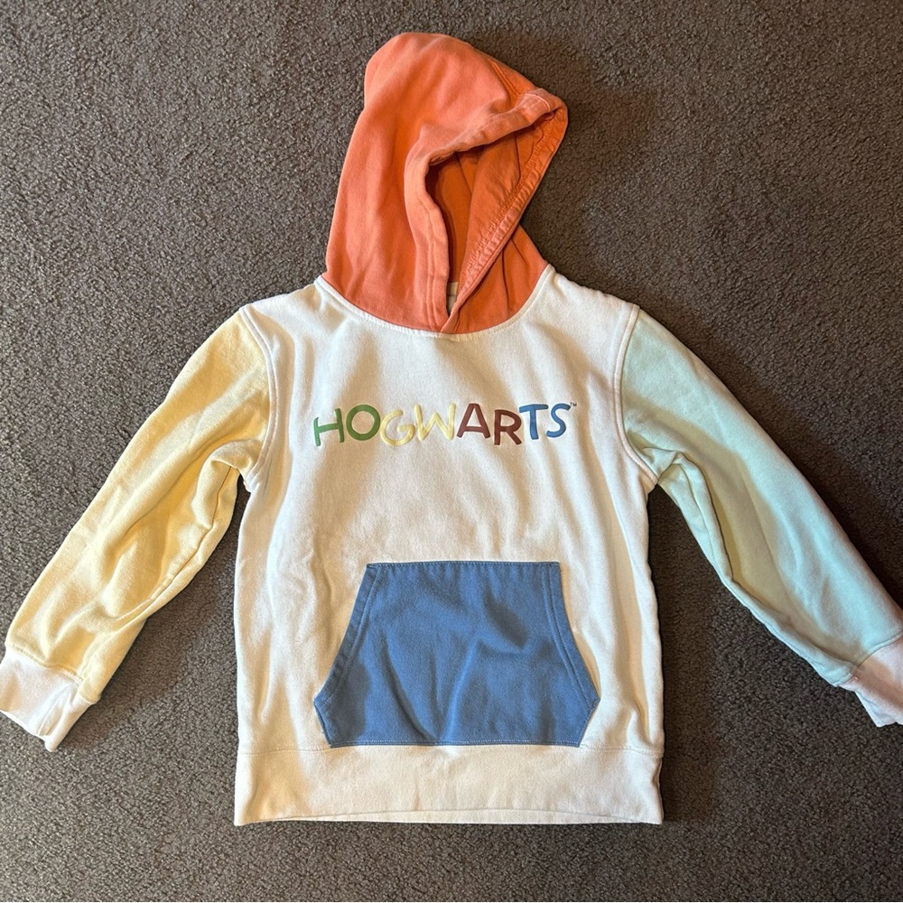 Kids Hogwarts Colorful Hoodie